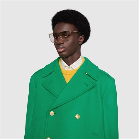 cappotto doppiopetto gucci uomo|Cappotti GUCCI Uomo .